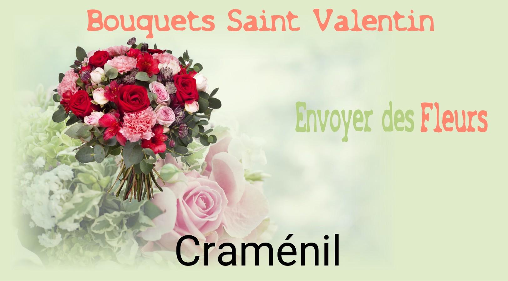 Roses de Saint-Valentin livrées à Craménil